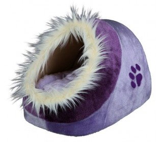 Luxusní iglů pelíšek pro psy ve tvaru koule pro perfektní soukromí pejska.